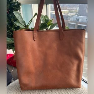 Madewell Leather Tote Bag